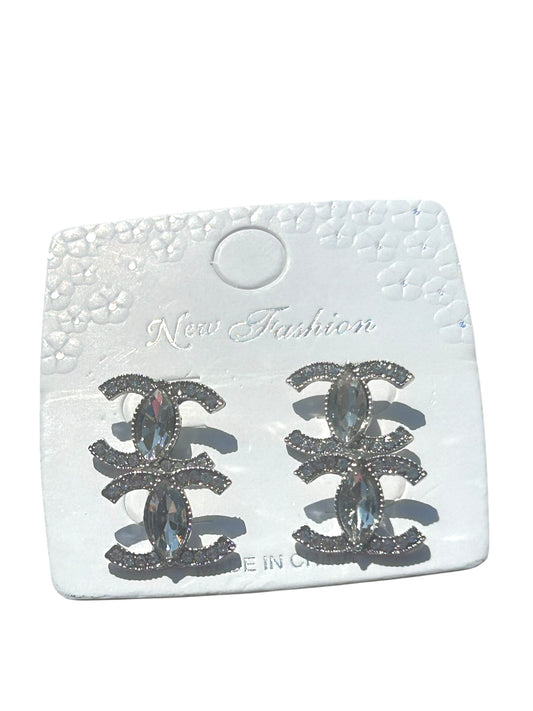 Channel earrings