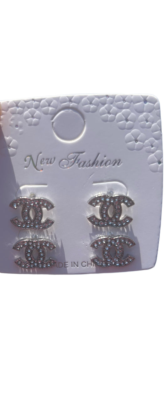 Channel earrings