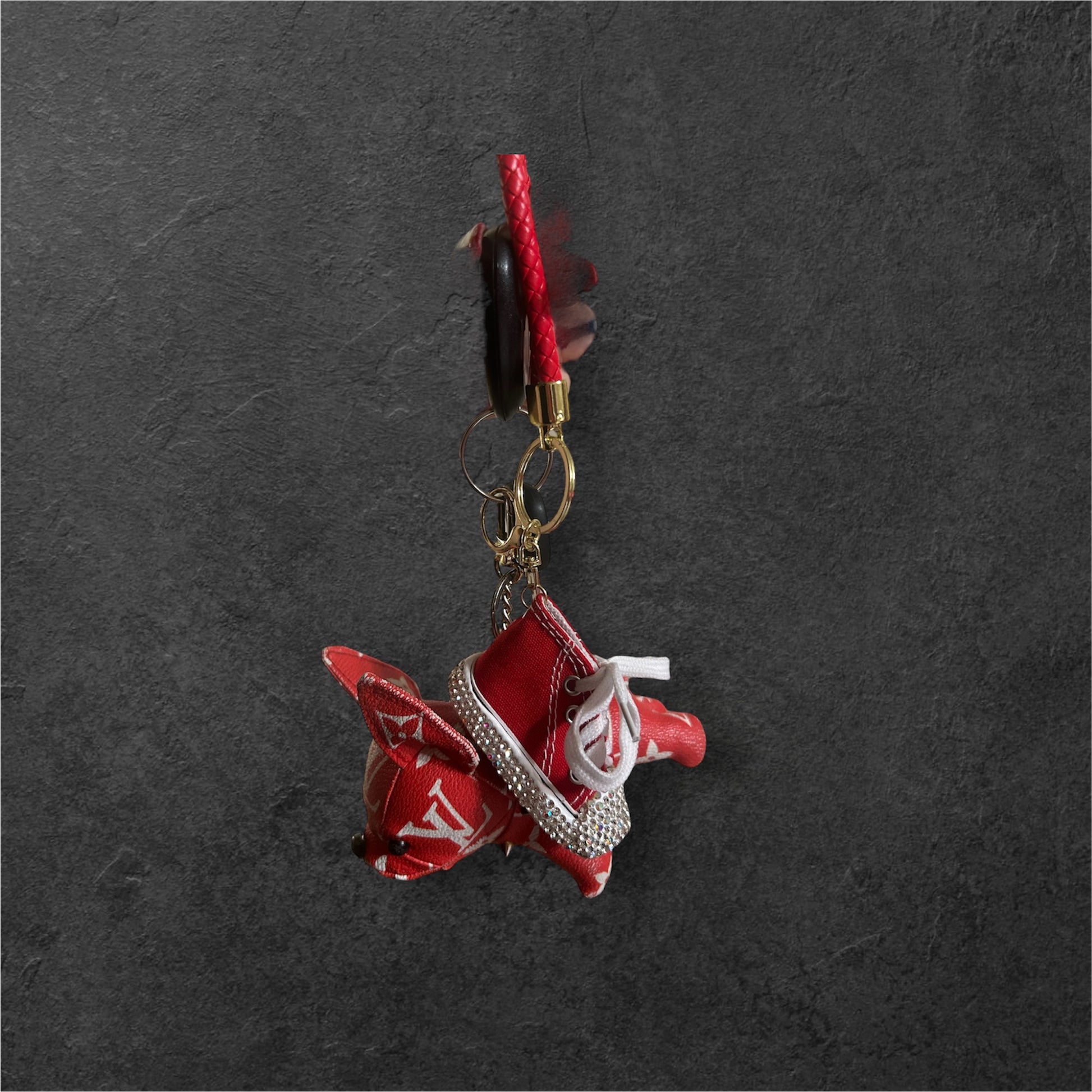 Converse shoe keychain