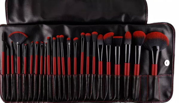 ruby red brush set